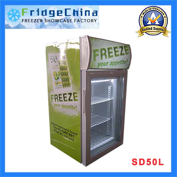 Display Freezer SD60L Curve design